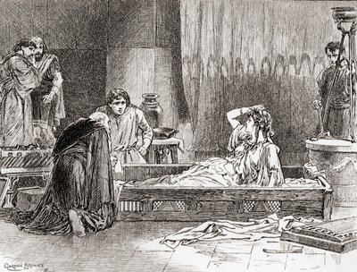 A scene from William Shakespeare